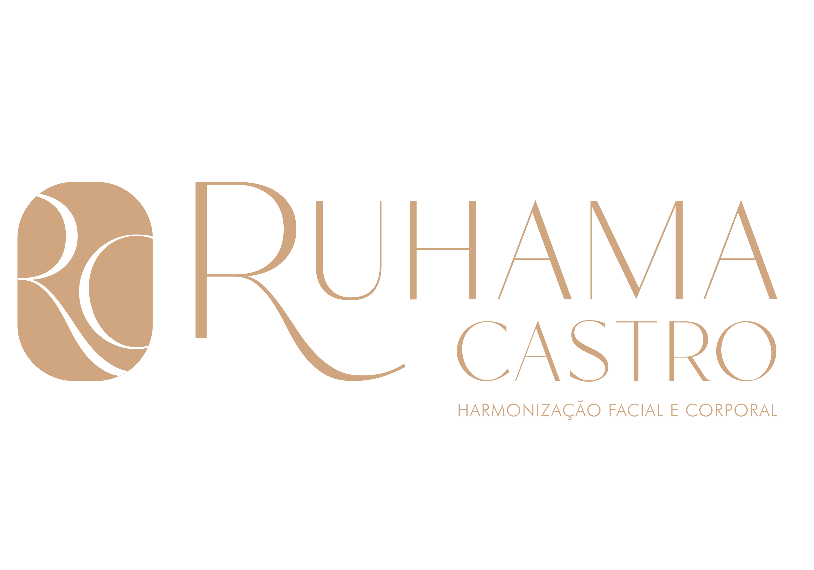 Logo da clínica de estética Dra. Ruhama Castro em Luziânia